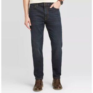 Kenneth Cole Today Is Your Day Mens 36X34 Blue Denim Jeans Straight Stretch